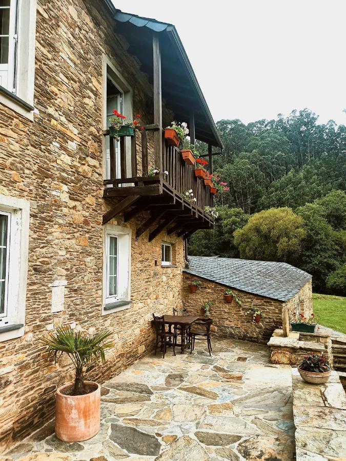 A Casa Das Augas Mondoñedo Esterno foto